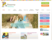 Tablet Screenshot of playgroup.org.au